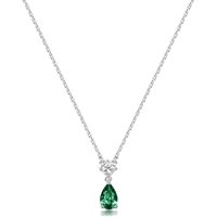 Collier Brosway Femme FANCY LIFE GREEN in Argent Cubic Zirconia FLG109